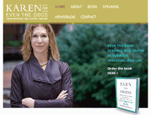 Tablet Screenshot of karenfirestone.com